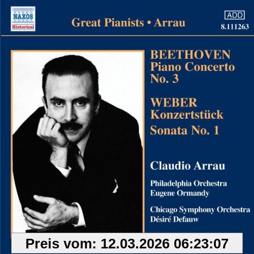 Claudio Arrau Klavierkonzert 3/Konzertstück