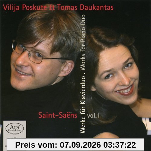 Camille Saint-Saëns: Werke für Klavierduo, Vol.1