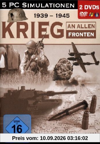 Krieg an allen Fronten 1939-1945: Der Zweite Weltkrieg - 5 PC Simulationen