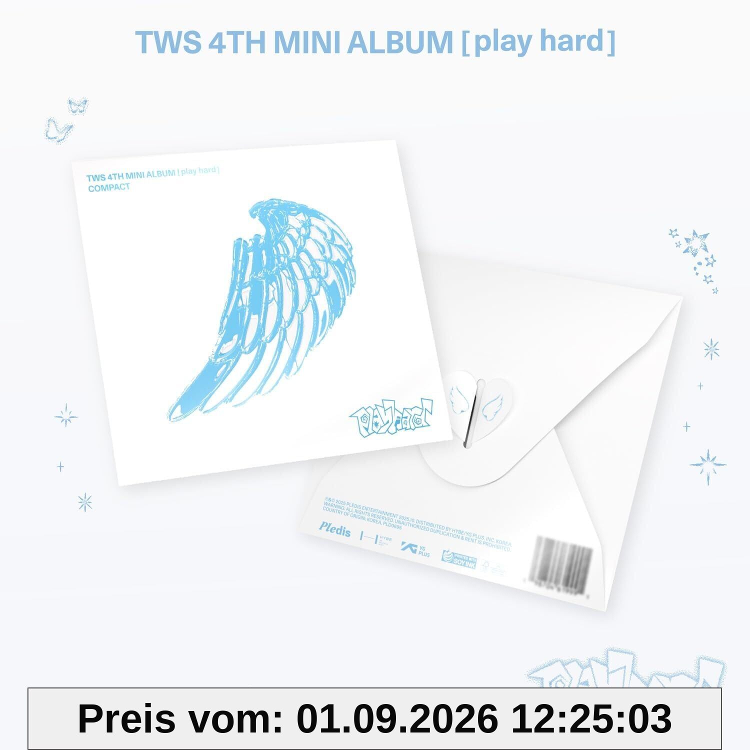 TWS 4th Mini Album 'play hard' (COMPACT Ver.)