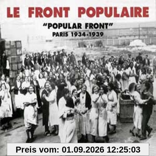 Le Front Populaire Paris 1934-1939