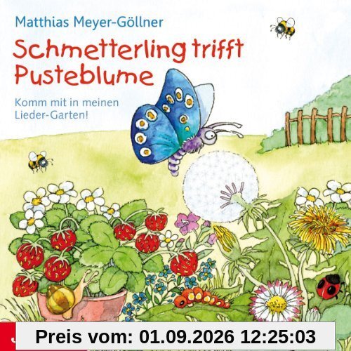Schmetterling Trifft Pusteblume