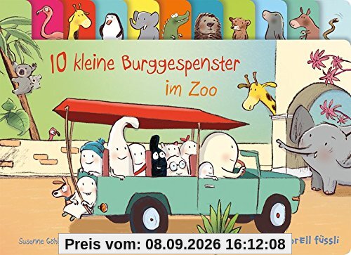 10 kleine Burggespenster im Zoo