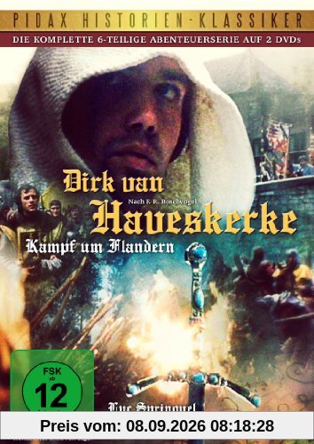 Dirk van Haveskerke - Kampf um Flandern / Die komplette 6-teilige Abenteuerserie (Pidax Historien-Klassiker) [2 DVDs]