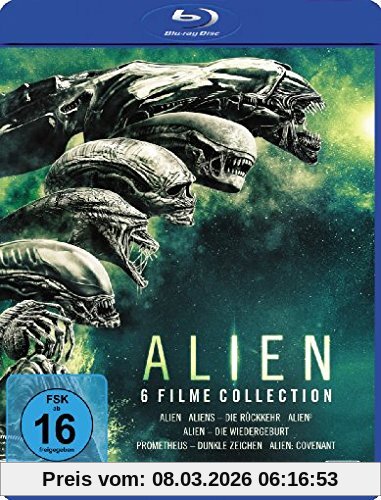 unbekannt Alien 1-6 [Blu-ray]