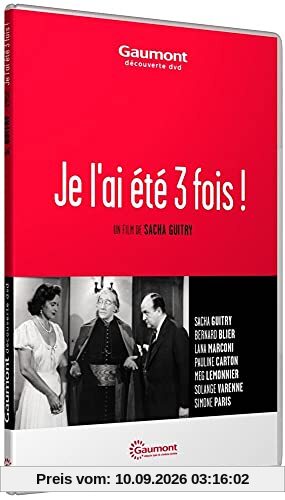 Je l'ai été trois fois ! [FR Import]