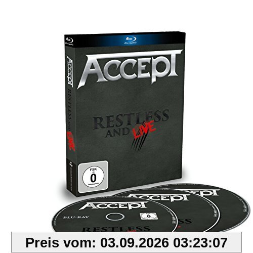 Accept - Restless And Live (+ 2 CDs] [Blu-ray]