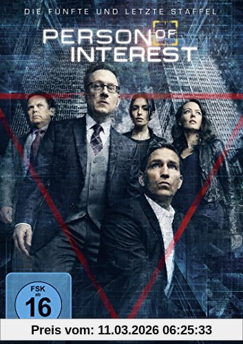 Jim Caviezel Person Of Interest - Die Komplette Fünfte Und Letzte Staffel [3 DVDs]
