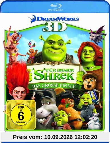 Shrek 4 - Für immer Shrek: Das große Finale (+ Blu-ray) [Blu-ray 3D]