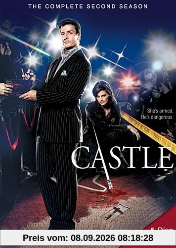 Castle: Complete Second Season (5pc) / (Ws Ac3) [DVD] [Region 1] [NTSC] [US Import]