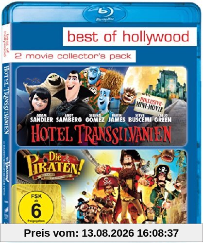 Hotel Transsilvanien/Die Piraten - Ein Haufen merkwürdiger Typen - Best of Hollywood/2 Movie Collector's Pack [Blu-ray]