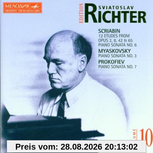 Svjatoslav Richter Edition Vol. 10 (Scriabin, Miaskowsky, Prokofieff)