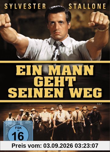 Ein Mann geht seinen Weg