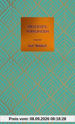 Irrungen, Wirrungen: Notizbuch