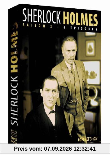 Sherlock Holmes : L'intégrale saison 3 - Coffret 3 DVD [FR Import]