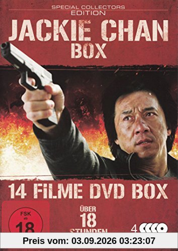 Jackie Chan : 14 Filme Box - Top Fighter - Blood Fingers - Eagle Shadow Fist - Fire Dragon ua - 4DVDs