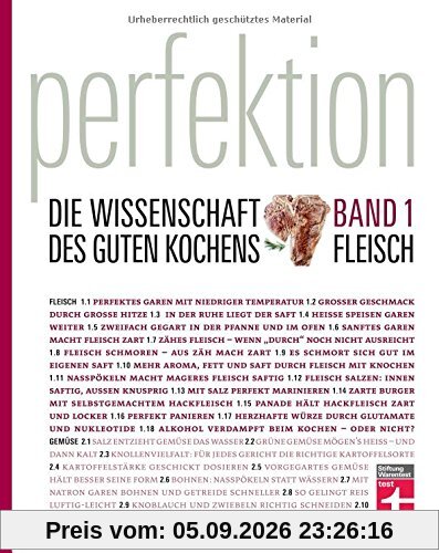 Perfektion. Die Wissenschaft des guten Kochens: Band 1: Fleisch
