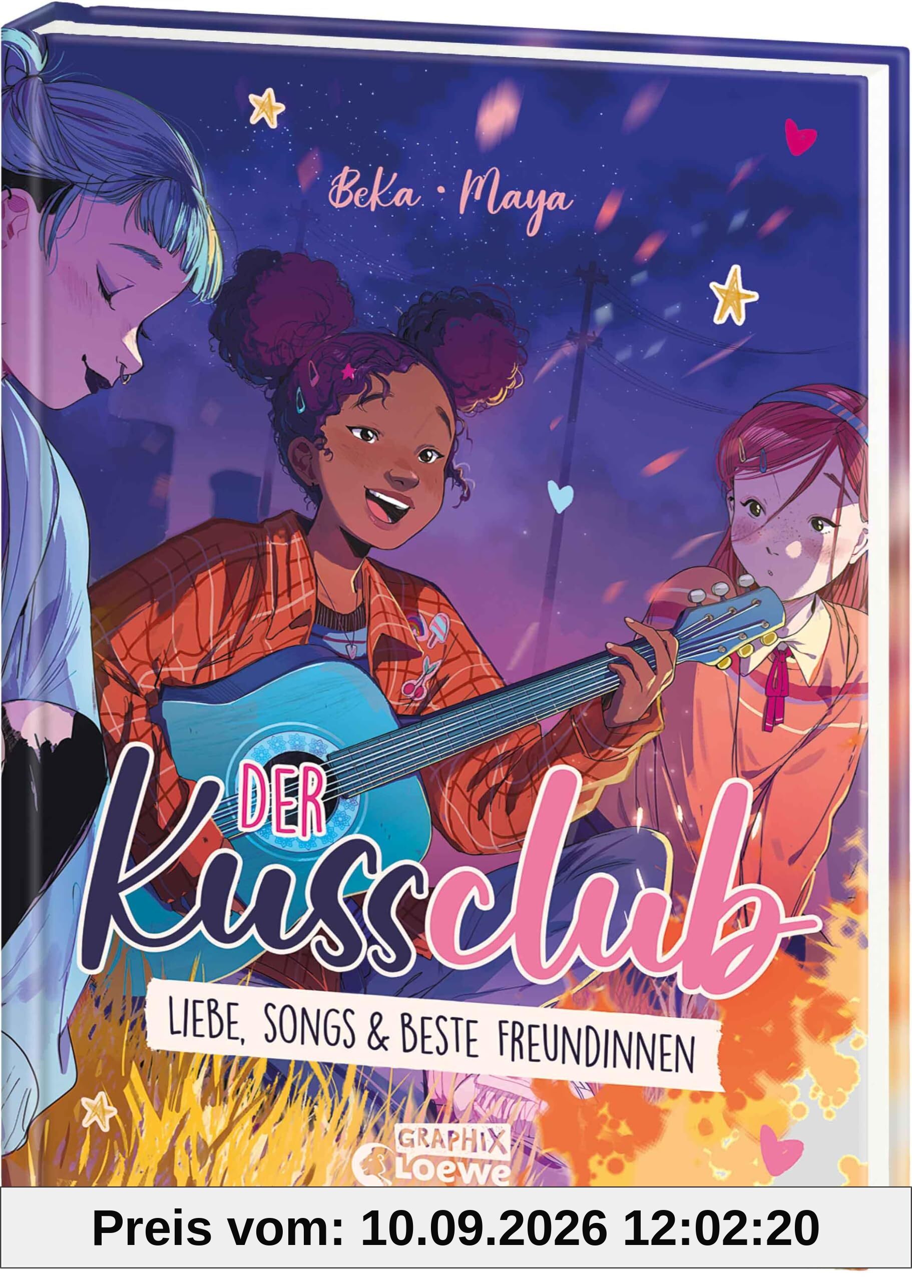 Der Kuss Club (Band 3) - Liebe, Songs & beste Freundinnen: Die Kunst der Liebe - Perfektes Comicbuch für Pre-Teens