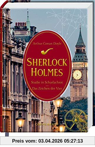 Sherlock Holmes Bd. 1: Eine Studie in Scharlachrot / Das Zeichen der Vier (Schmuckausgabe)