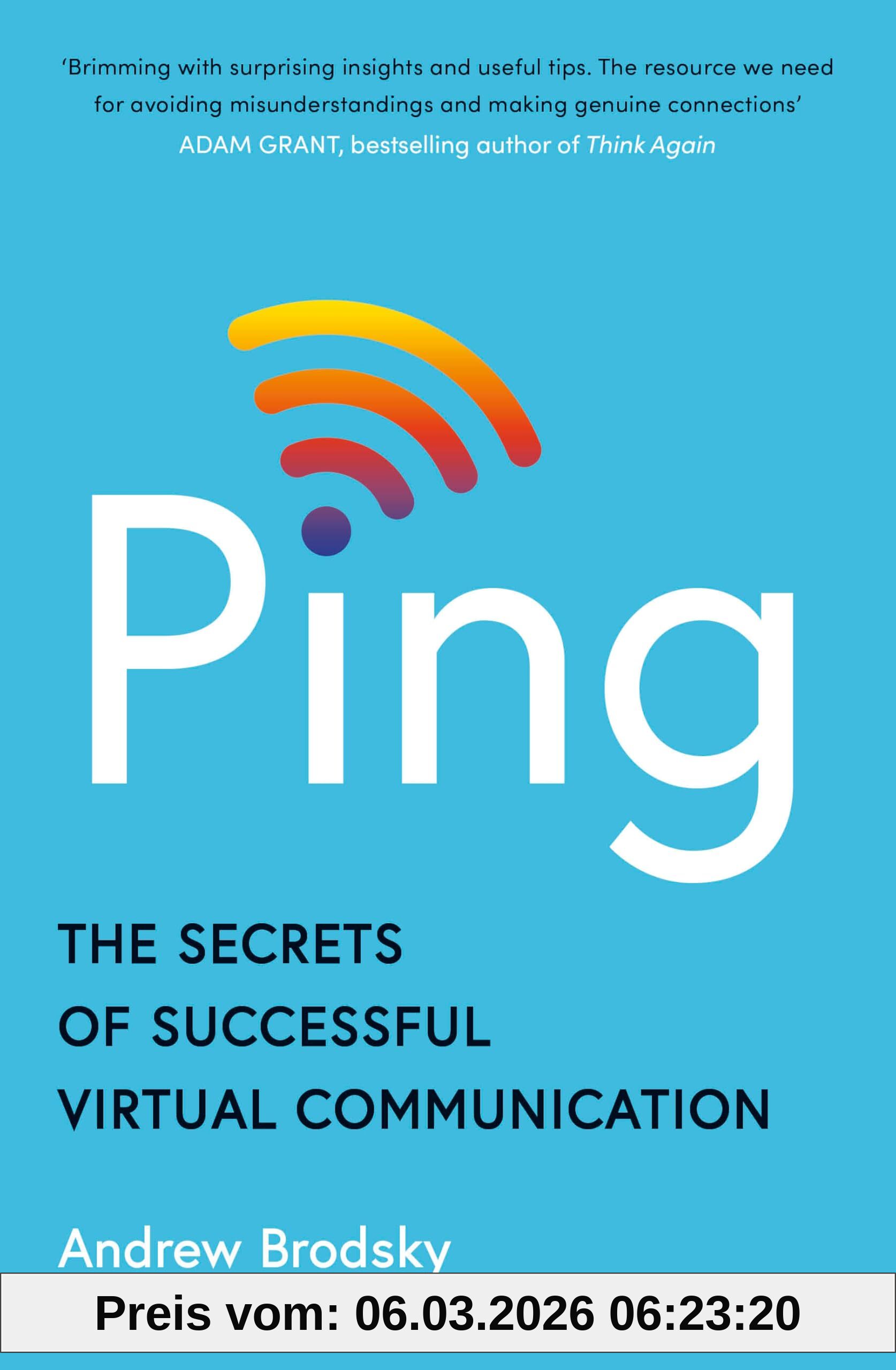 Andrew Brodsky Ping, The Secrets Of Successful Virtual Communication