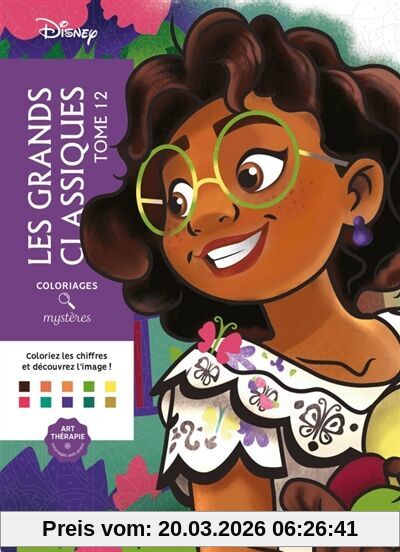 unbekannt Coloriages Mystères Disney , Les Grands Classiques Tome 12