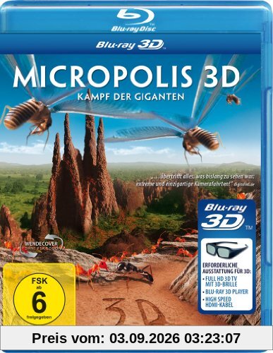 Micropolis 3D - Kampf der Giganten [Blu-ray 3D]