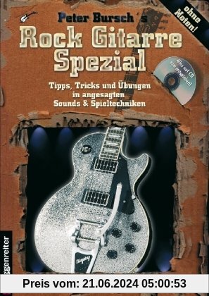 Rock Gitarre Spezial für Aufsteiger, m. CD-Audio.