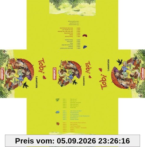 Lesekiste: 30 Lesehefte à 16 Seiten mit Leseausweisen