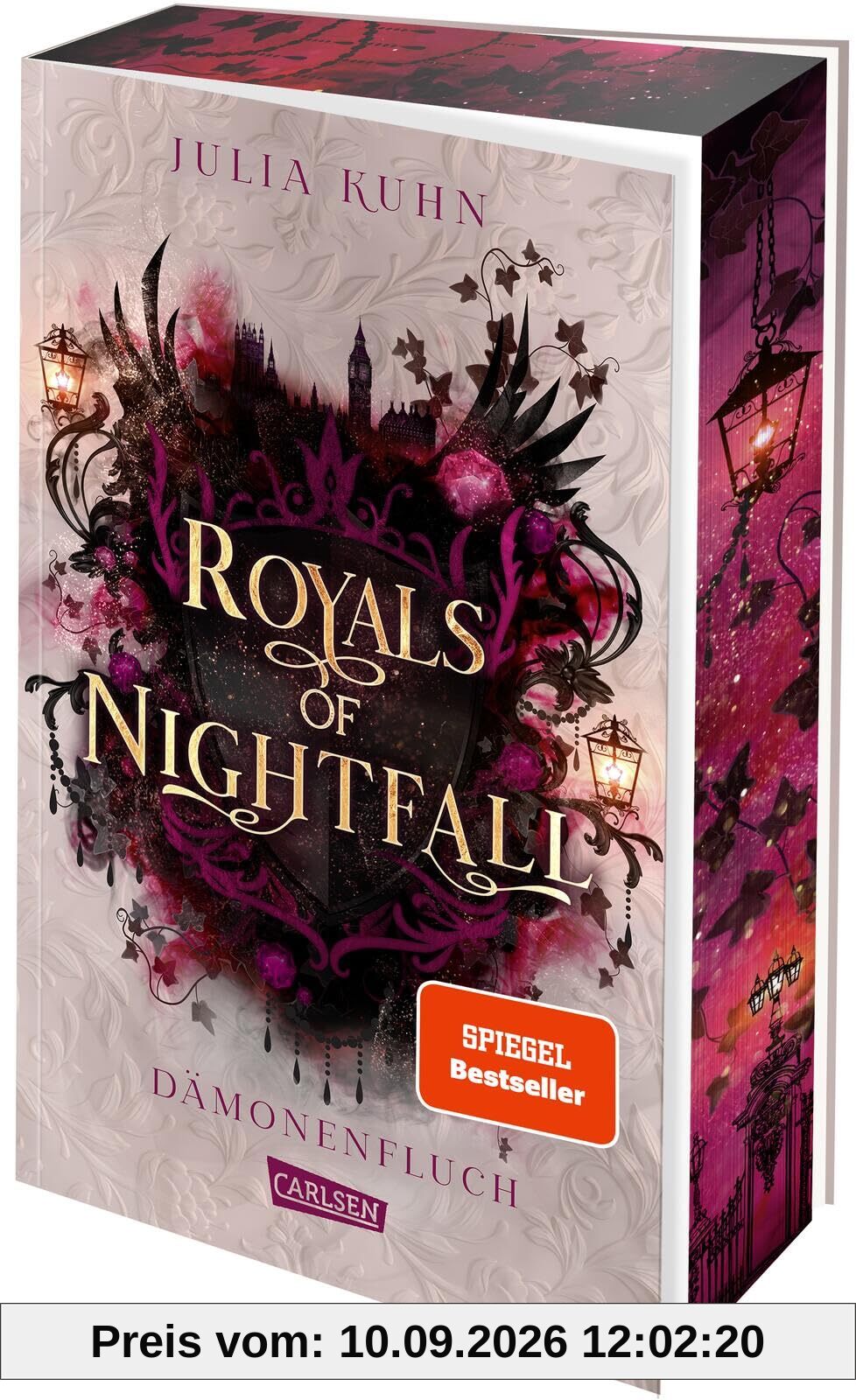 Royals of Nightfall. Dämonenfluch (Royal Shadows 1): Knisternde Royal Fantasy | Bloggerin trifft auf britischen Prinzen | Schmuckausgabe mit Goldfolie und Farbschnitt in der ersten Auflage