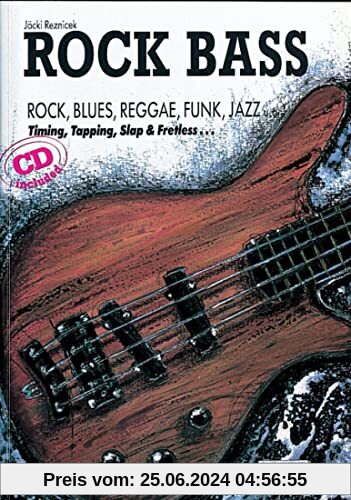 Rock Bass: Rock, Blues, Reaggae, Funk, Jazz. Timing-Topping-Slap und Fretless: Rock, Blues, Reggae, Funk, Jazz u.a. Timi