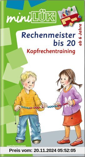 miniLÜK: Rechenmeister bis 20: Kopfrechentraining ab Klasse 1