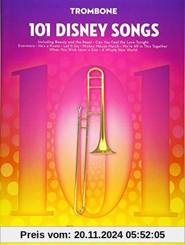 101 Disney Songs -For Trombone-: Noten, Sammelband für Posaune