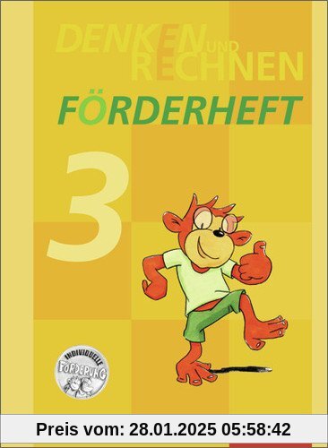 Denken und Rechnen Zusatzmaterialien - Ausgabe 2011: Förderheft 3