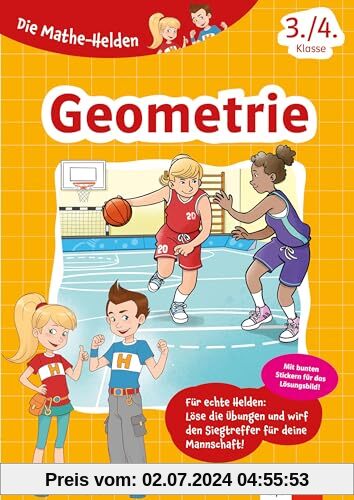 Klett Die Mathe-Helden: Geometrie 3./4. Klasse: Mathematik in der Grundschule