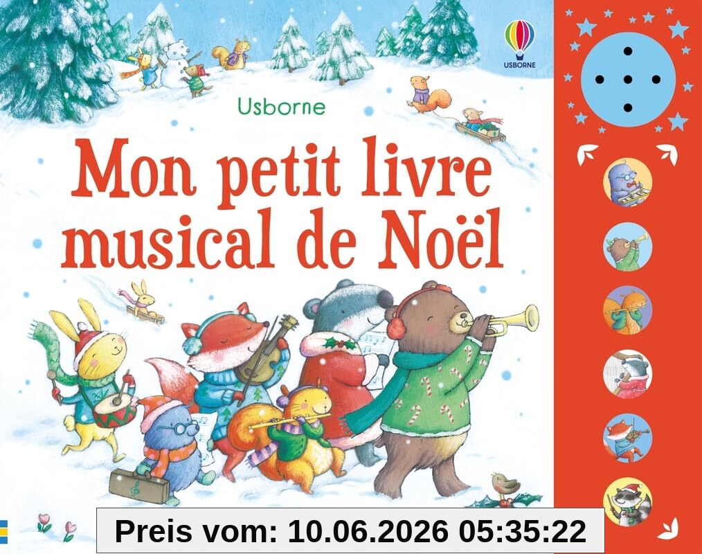 Mon petit livre musical de Noël