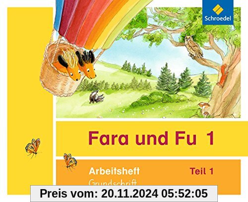 Fara und Fu - Ausgabe 2013: Arbeitshefte 1 und 2 GS (inkl. Schlüsselwortkarte)