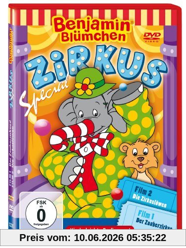 Benjamin Blümchen - Zirkus Special: Der Zauberzirkus/Die Zirkuslöwen [2 DVDs]