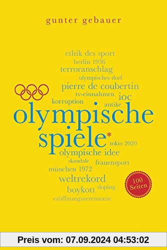 Olympische Spiele. 100 Seiten (Reclam 100 Seiten)