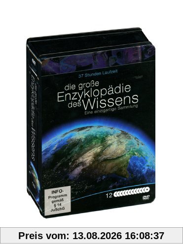 Die große Enzyklopädie des Wissens - 12 DVD Steelbox - 37 Stunden