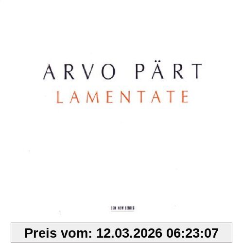 a/Lubimow, a/Hilliard Ensemble, the/Rsos Boreyko Lamentate