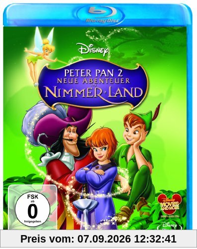 Peter Pan 2 - Neue Abenteuer in Nimmerland [Blu-ray]
