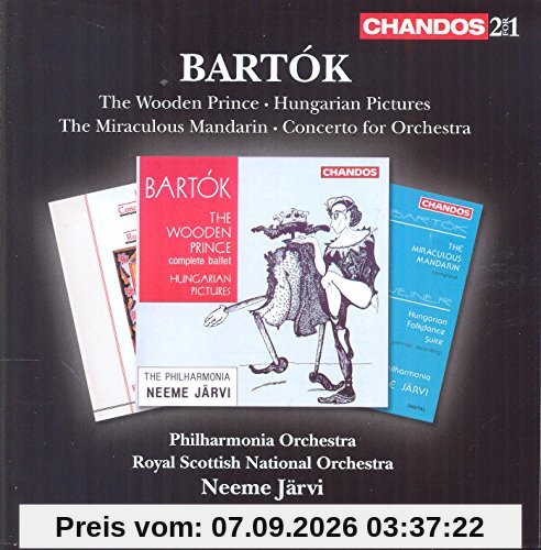 Bartok: Der Wunderbare Mandarin / Konzert für Orchester / +