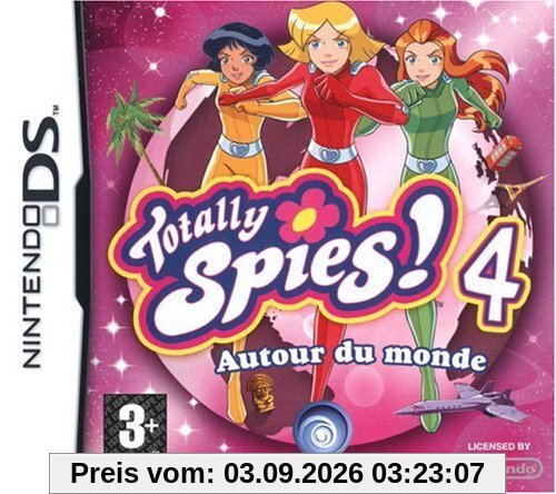 TOTALLY SPIES 4 / NUR DAS MODUL / Nintendo DS Spiel IN DEUTSCH Multi-Sprachen (kompatibel ALLES Nintendo DS LITE DSI-3DS-2DS-XL-NEW) ** Lieferung 2/3 Werktage + Tracking Nummer **