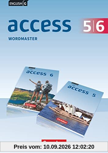 Access - G9 - Ausgabe 2019 - Band 5/6: 9./10. Schuljahr: Wordmaster mit Lösungen