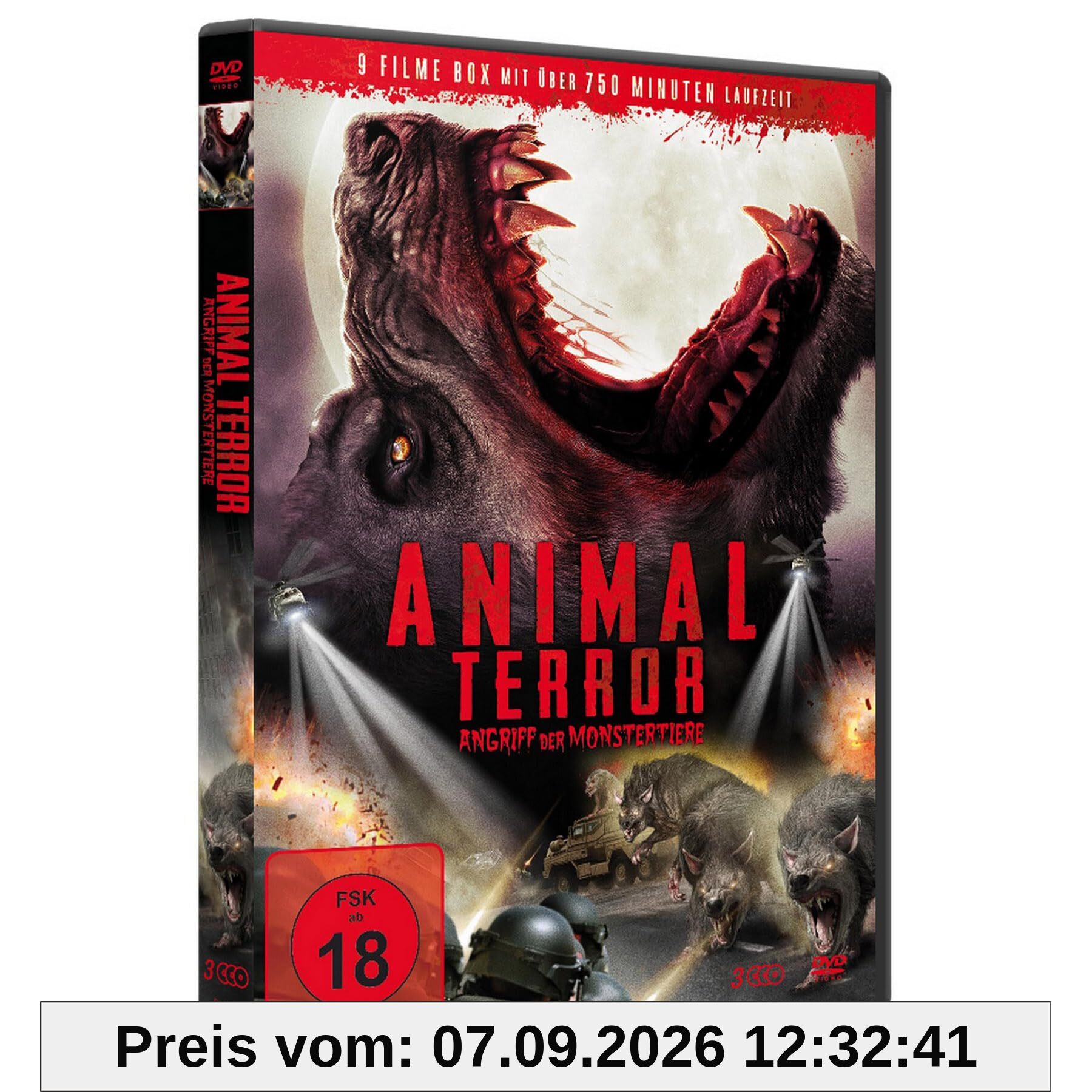 Animal Terror - Angriff der Monstertiere [3 DVDs]