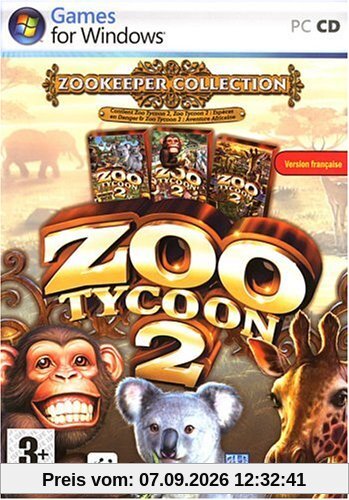 Pack Zoo 2 Tycoon : Zoo keeper [FR Import]