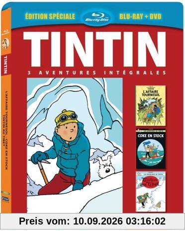 Tintin, vol. 6 : tintin au tibet ; l'affaire tournesol ; coke en stock [Blu-ray] [FR Import]