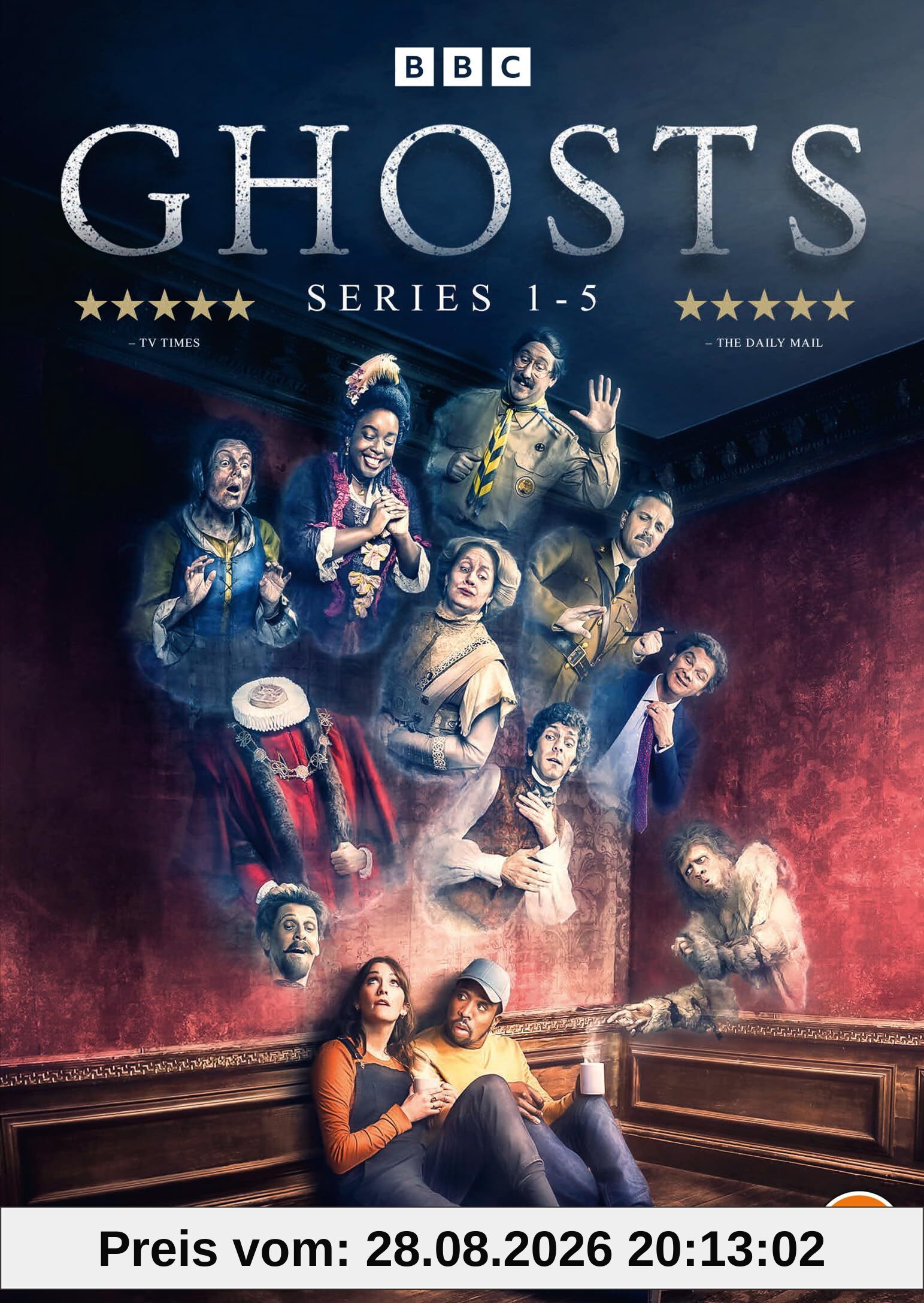 Ghosts: Series 1-5 [DVD]