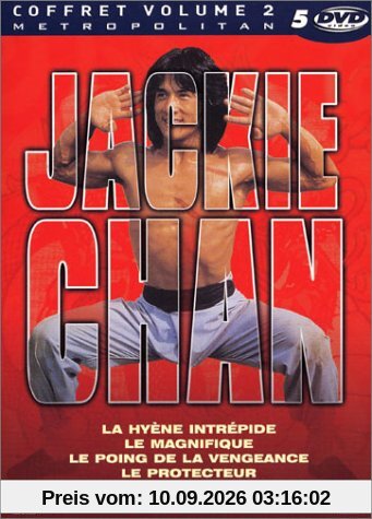 Coffret Jackie Chan, Vol. 2 : Le Magnifique / La Hyène intrépide / Le Cri de la hyène / Le Poing de la vengeance / Le Protecteur