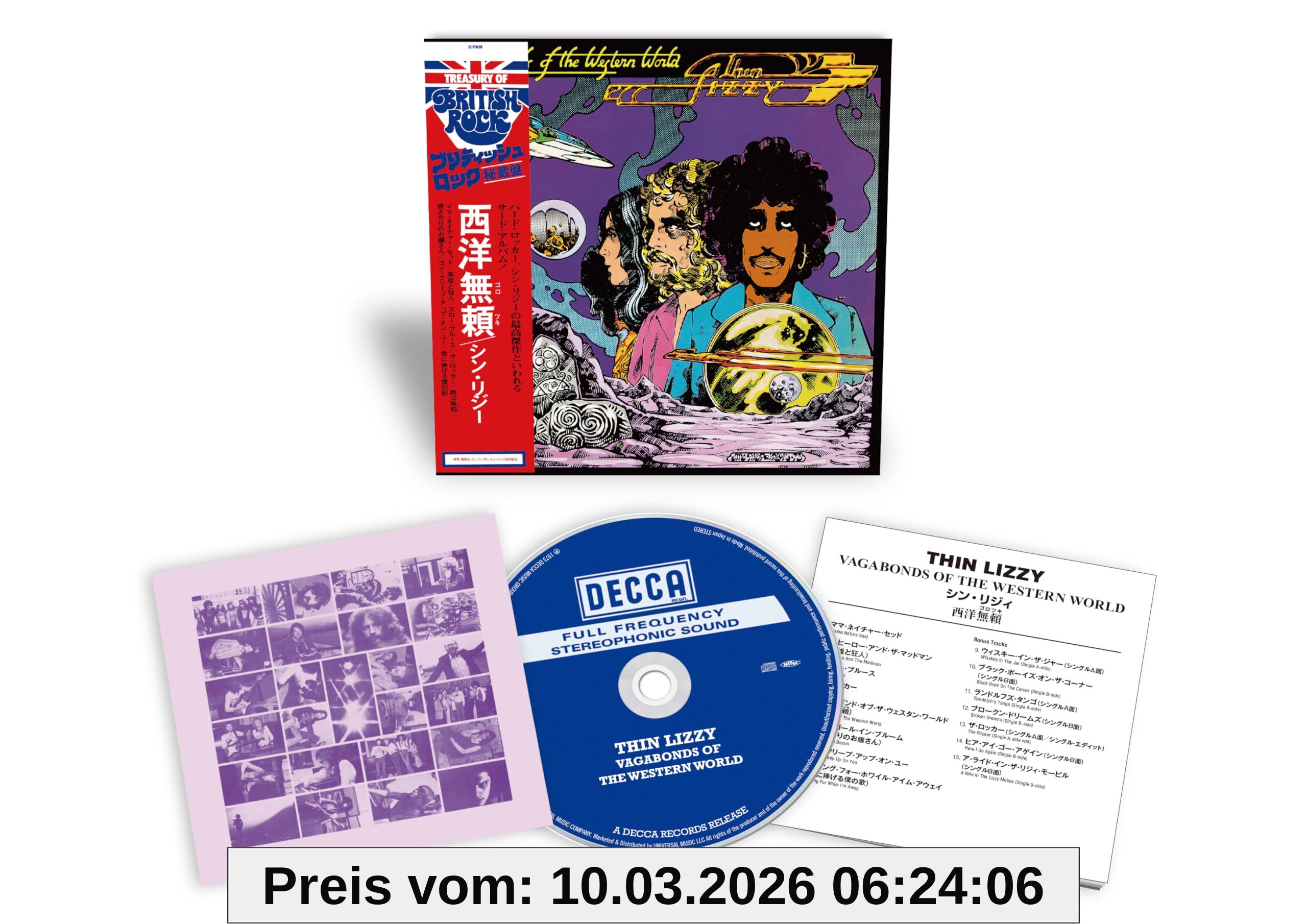 Thin Lizzy Vagabonds Of The Western World (Shm-Cd)